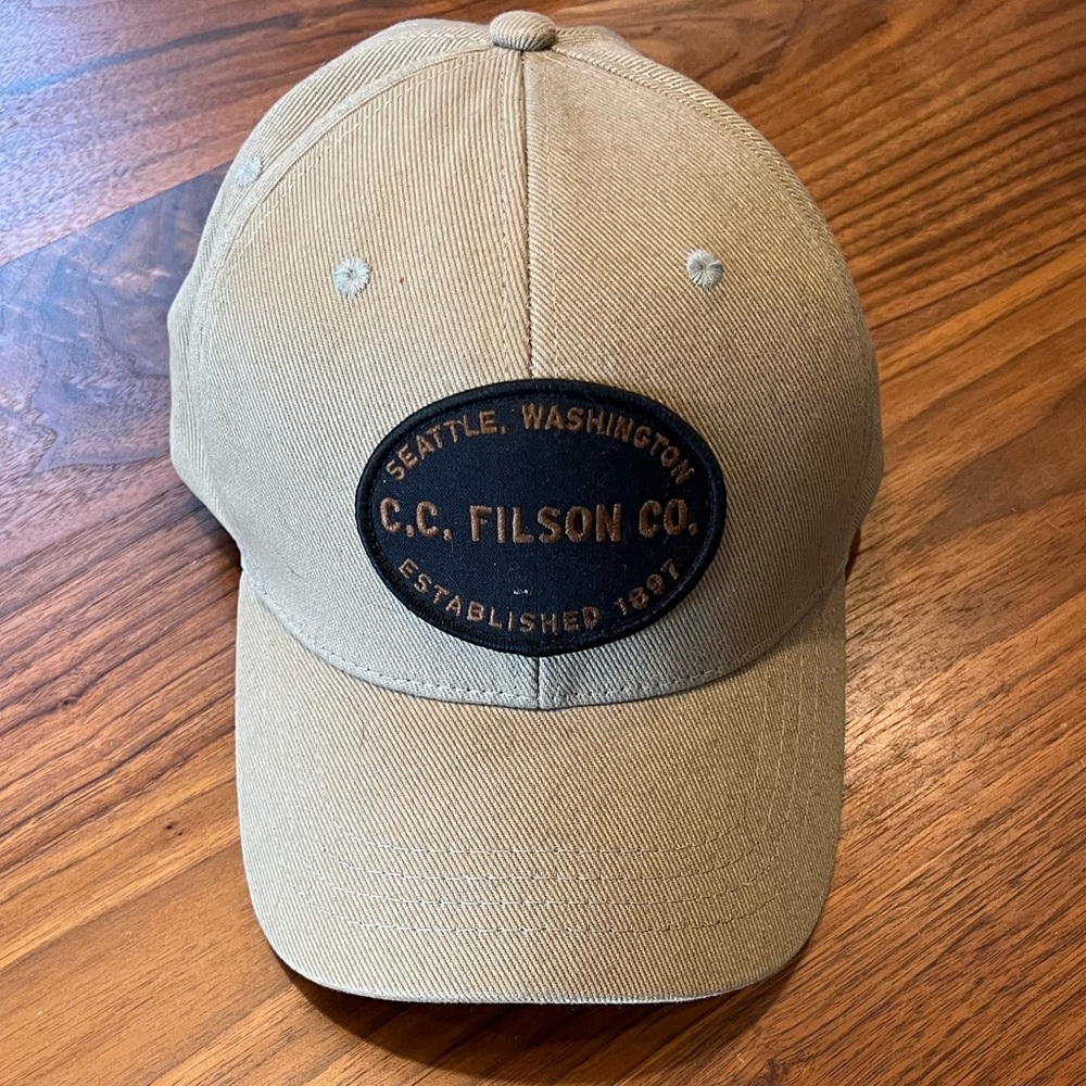 Filson Twill Logger Cap | RARE DESIGN | Brand New Never Worn